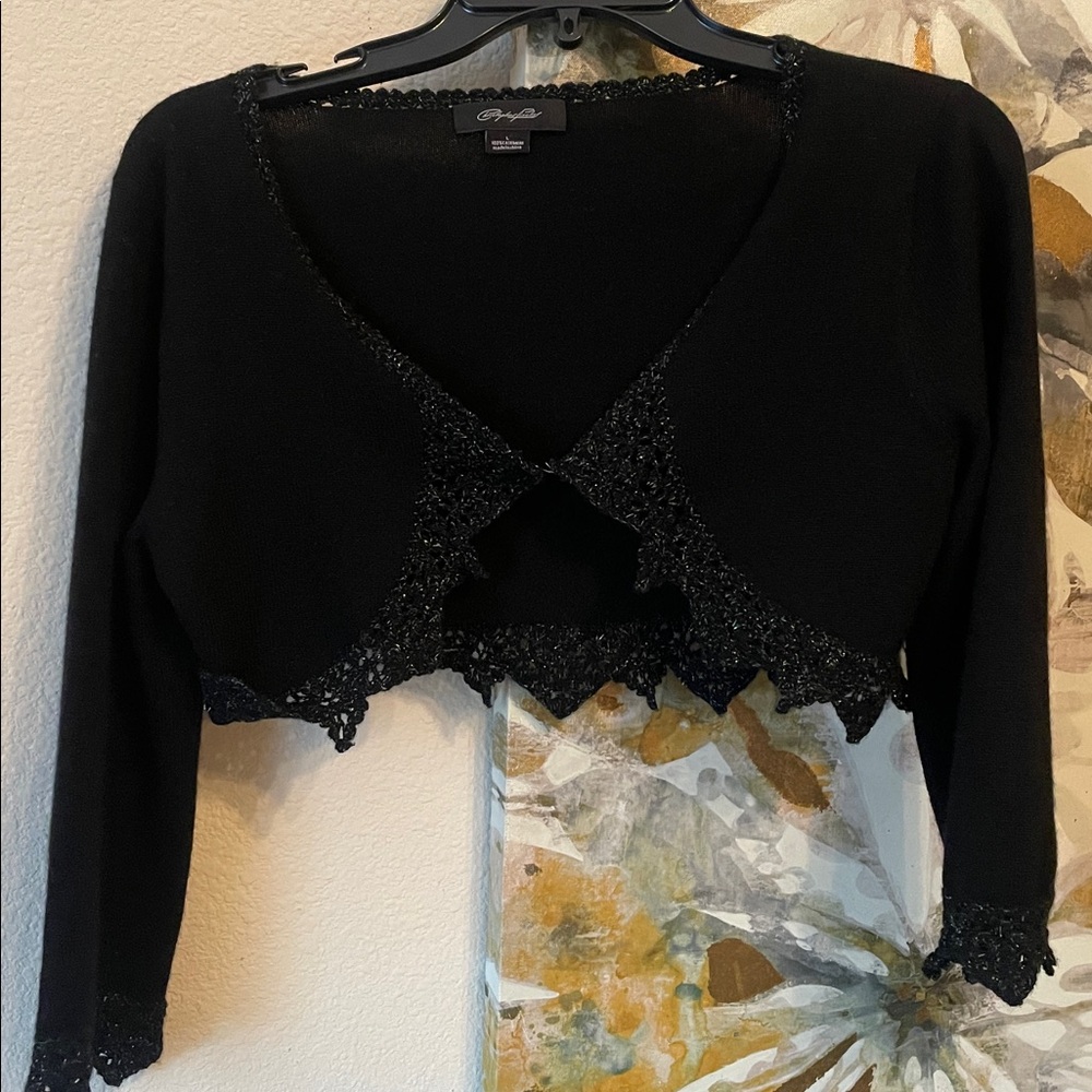 Christopher Fischer Cashmere Cardigan . New , size Large